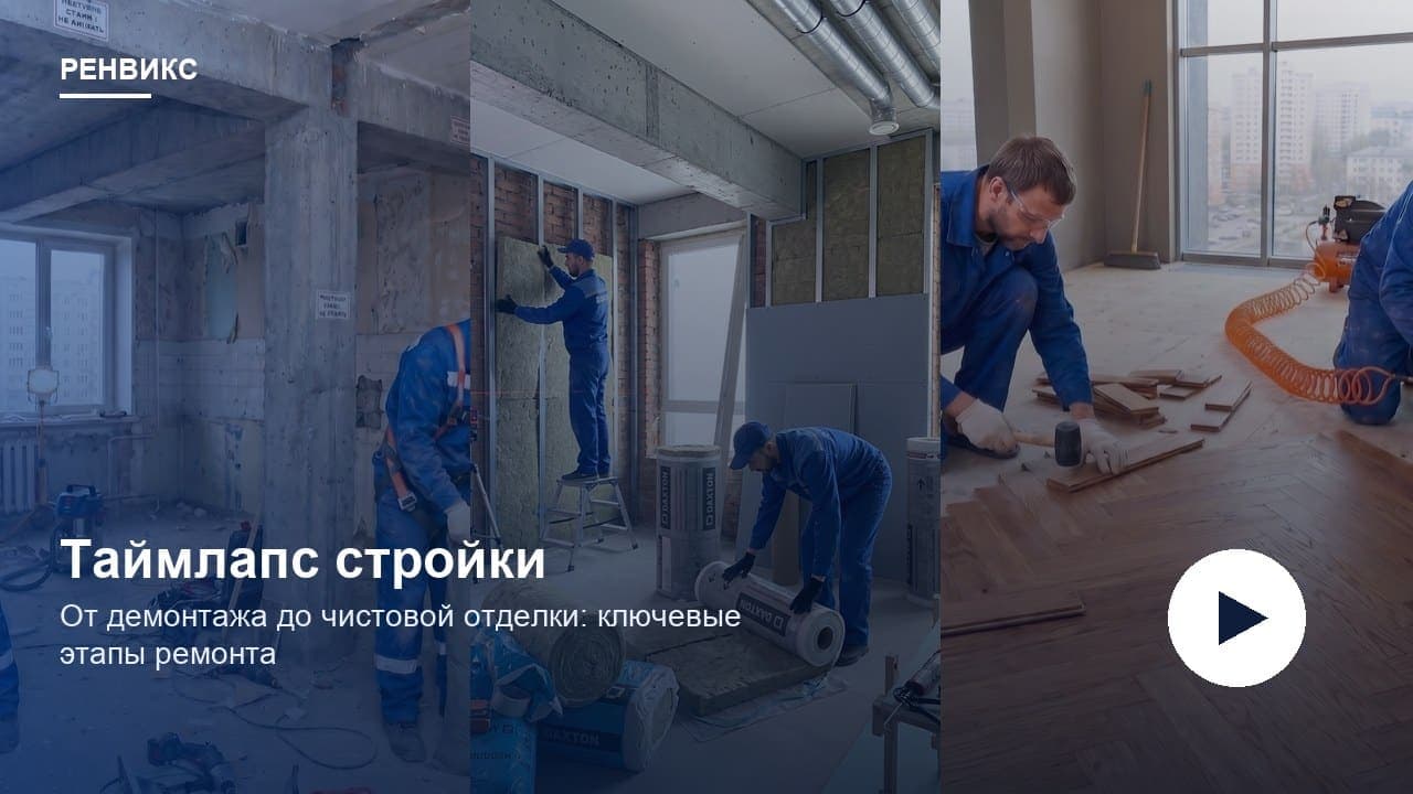 Таймлапс стройки
